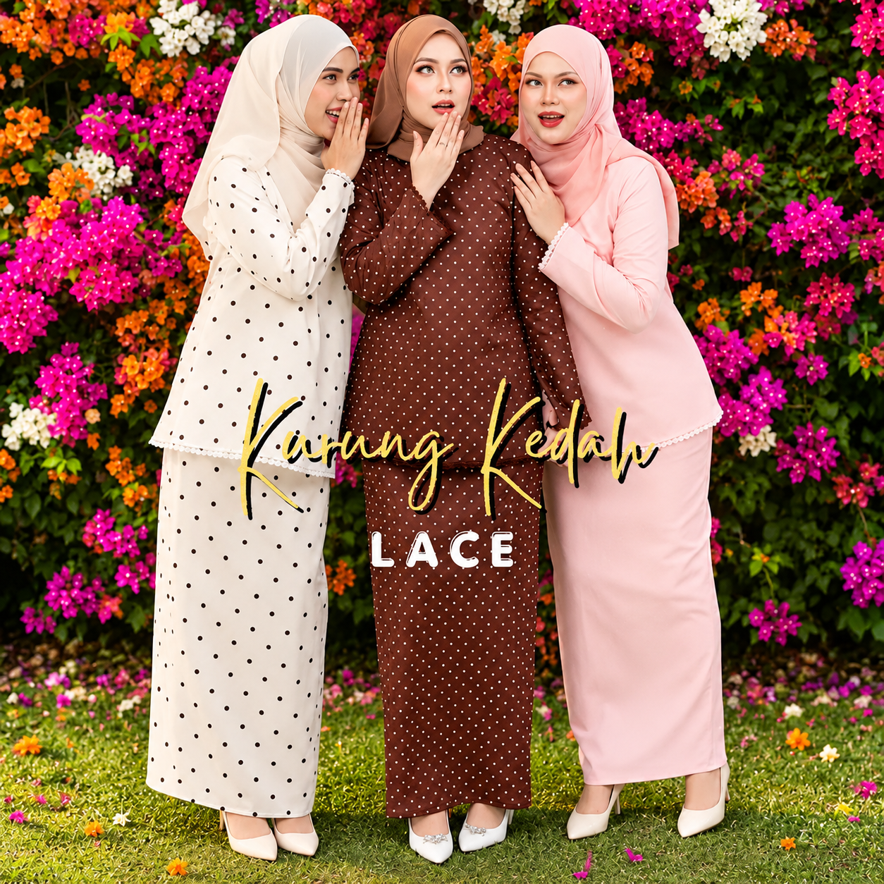 AS SUFFIYAH KURUNG KEDAH LACE ENGLISH COTTON